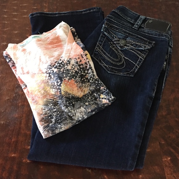 Silver Jeans Denim - Silver Jean Co "Suki" Surplus Jean size 31/30