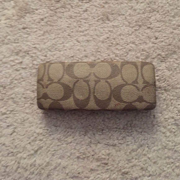 Coach glasses case