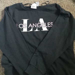 H&M Printed Slouchy Long Sleeve