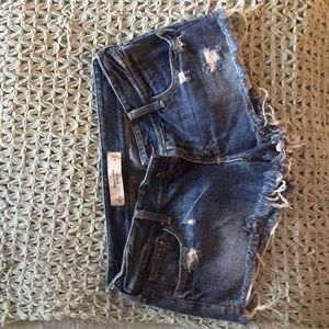 A&F jean shorts