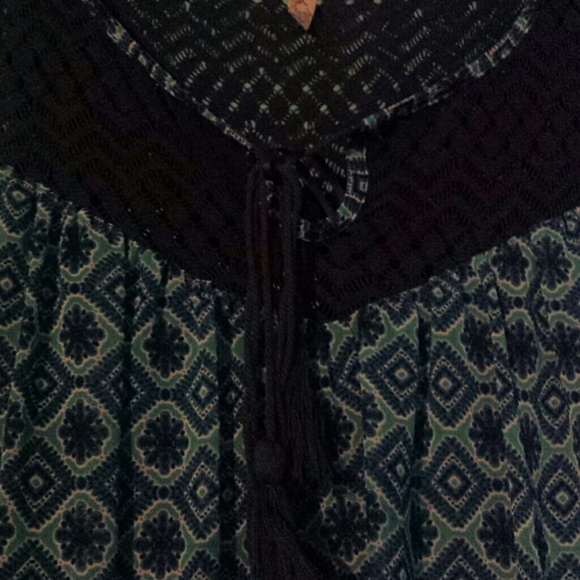 Bohemian Red camel dress Large - Picture 2 of 4