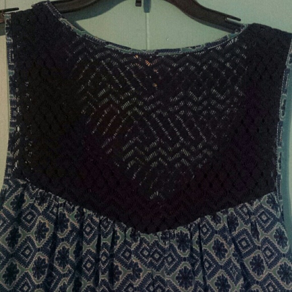 Bohemian Red camel dress Large - Picture 4 of 4