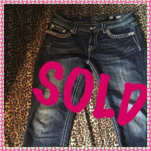 ❌❤️SOLD❌❤️ MISS ME Jean capris *Easy Capris 💞