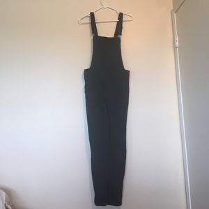 Black overalls