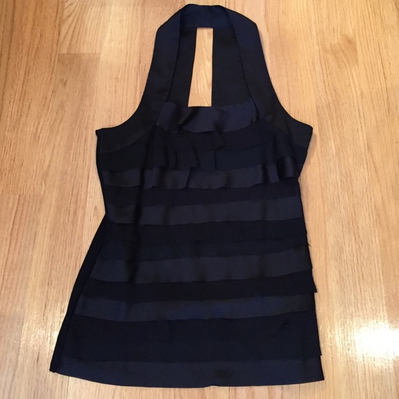 Cute black halter top