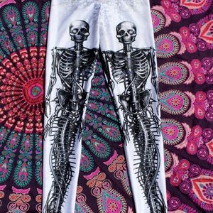 Blackmilk Mechanical Mermaid Skeleton Leggings