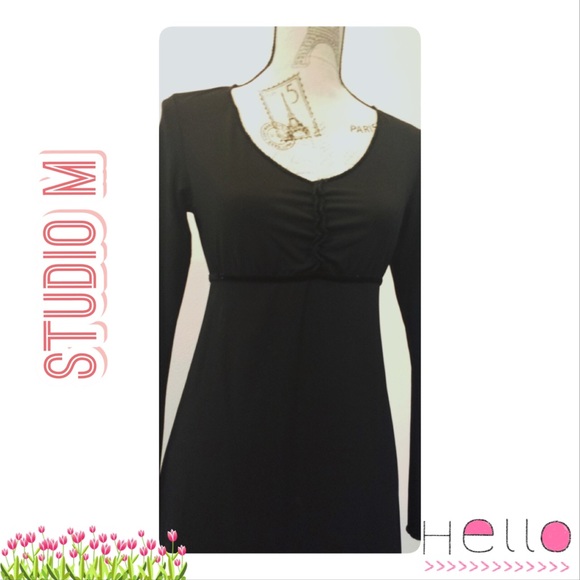 🎈SALE🎈$49✂️Studio M black dress