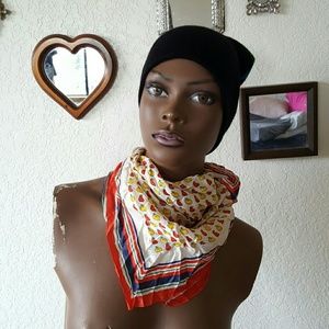 SOLD Apples and pears scarf