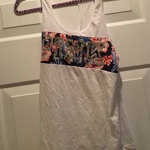 Victoria's Secret pink racer back tank