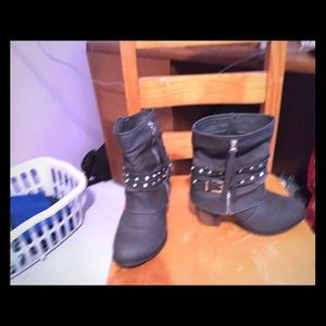 High heeled ankle boots from vanity