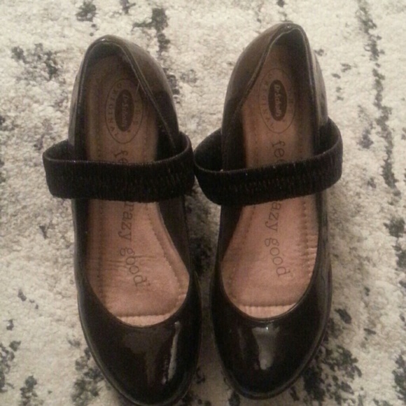 Dr. Scholls Brown Patent Leather Wedges - Picture 1 of 4