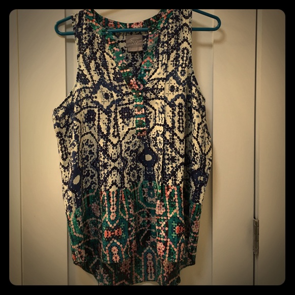 Anthropologie Tops - Colorful Anthro Blouse