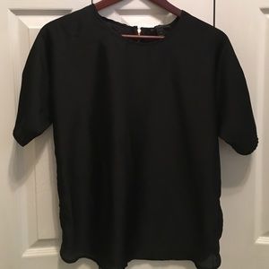 Black JCrew Top