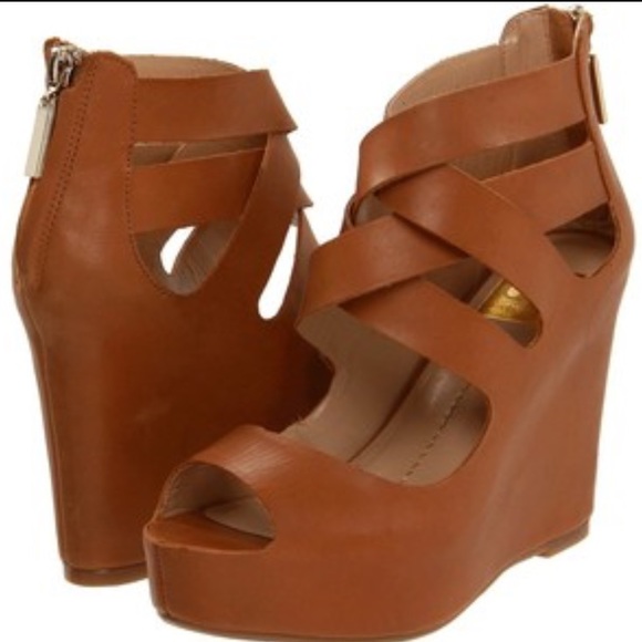 DOLCE VITA Jude Wedges (brown leather)