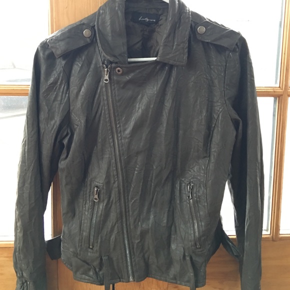 Faux leather jacket - Picture 4 of 4