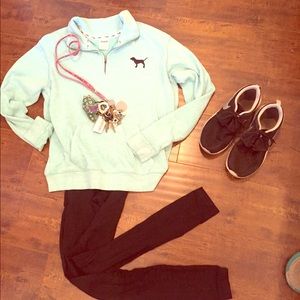 PINK by VS Half-Zip ❤️