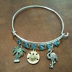 Island charm bracelet