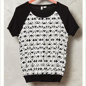 ✨NWT✨ Anthropologie Short Sleeved Sweater