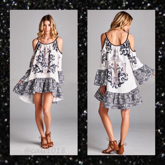 ‼️1HR SALE NO OFFERS LAST ONE🆕Black & White Boho - Picture 2 of 4