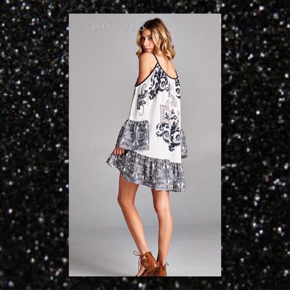 ‼️1HR SALE NO OFFERS LAST ONE🆕Black & White Boho - Picture 3 of 4