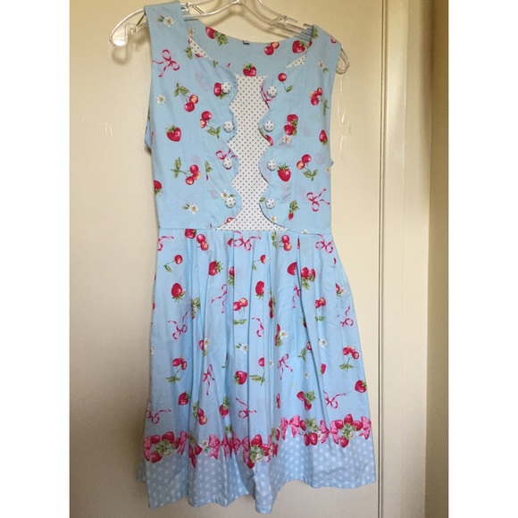 Bonne chance strawberry dress
