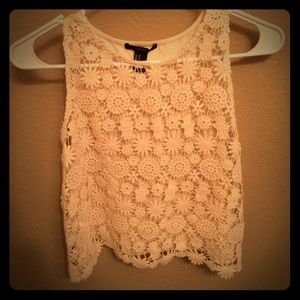 Cream floral crop