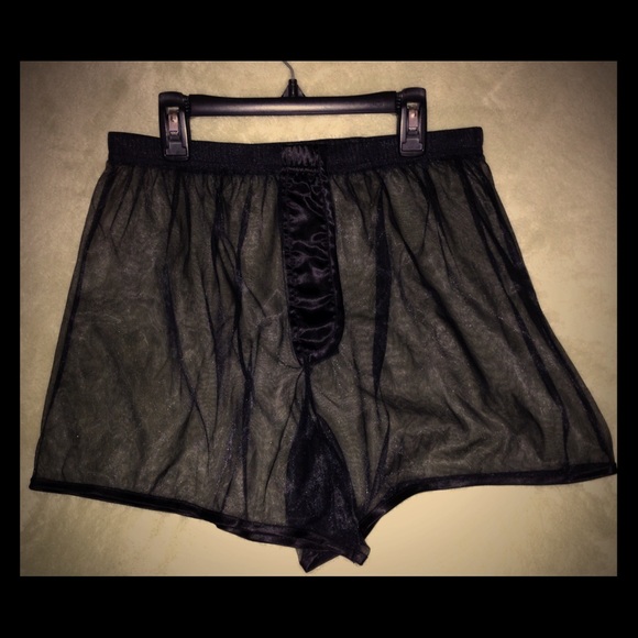 FREDERICK'S OF HOLLYWOOD Men's Sheer SEXY Boxer