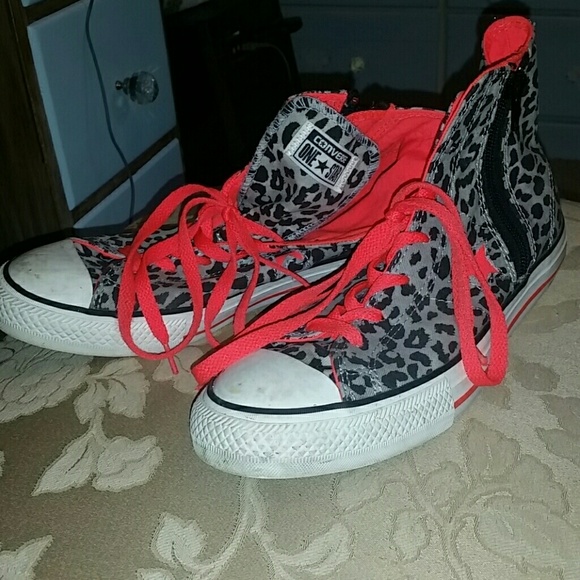 Converse Leopard High Tops