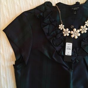 Plaid Talbots Blouse (Office Style)