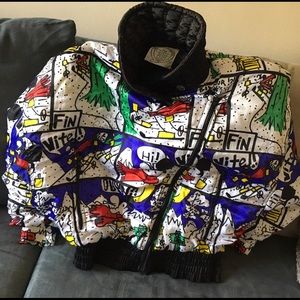 Vintage 80s/90s Disney Mickey Mouse Ski Jacket.