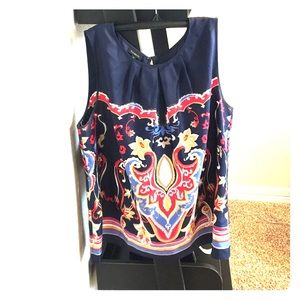 Tank style dressy shirt