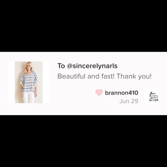 •LAST• Dreamy Days Aztec Print Top - Picture 4 of 4
