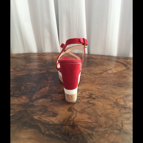 Prada\'s Palanga Red Sandal