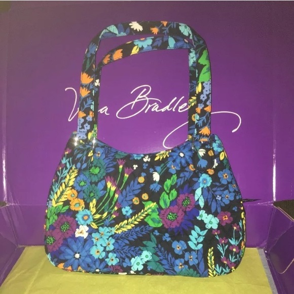 Vera Bradley Emily Sachel in midnight blues NWT - Picture 2 of 3