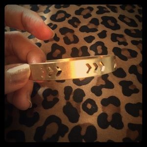 Golden tribal bracelet