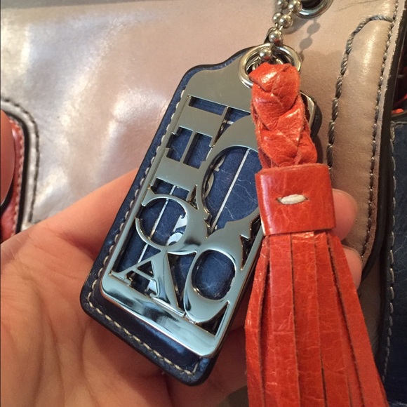 Coach Leather Color-block Bag - Picture 2 of 4