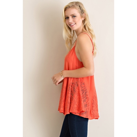 Love Your Sway Lace Tank - White - Picture 2 of 4