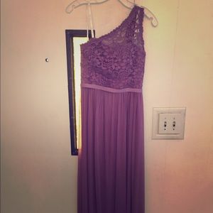 David's bridal bridesmaid dress