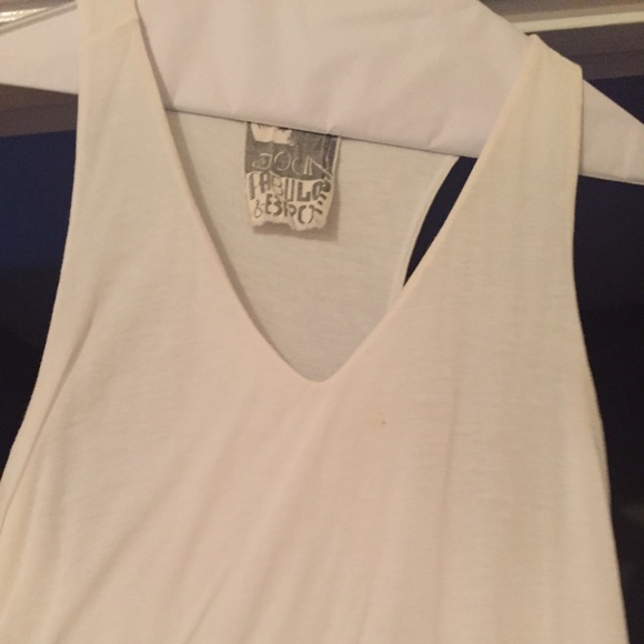 White cotton maxi dress