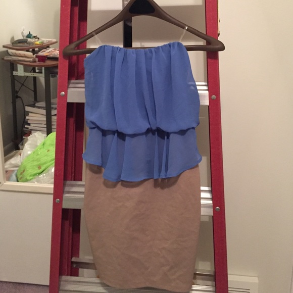 Strapless dress