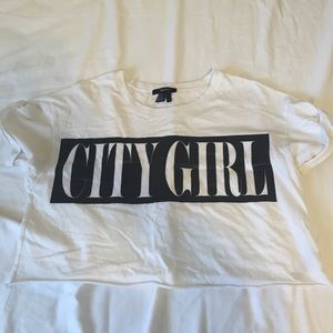 ❌SOLD❌ "City Girl" Crop Top