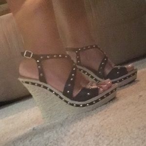 Liliana Studded Wedges (UNWORN)
