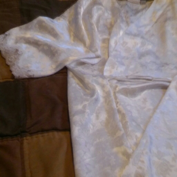 Silky, soft robe