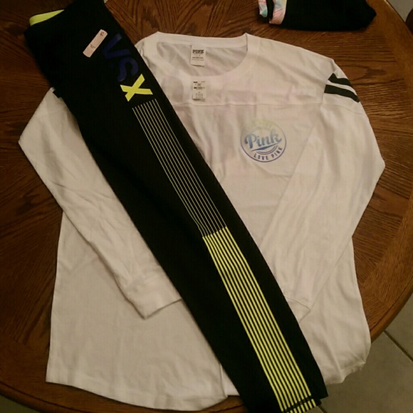 Bundle NWT L/M pink/knockout