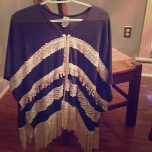 Lacy poncho