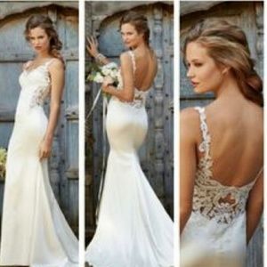 wedding dress beautiful willowby cora like new