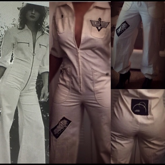 Vintage off-white jumpsuit! Sporty classic✨👌🏾