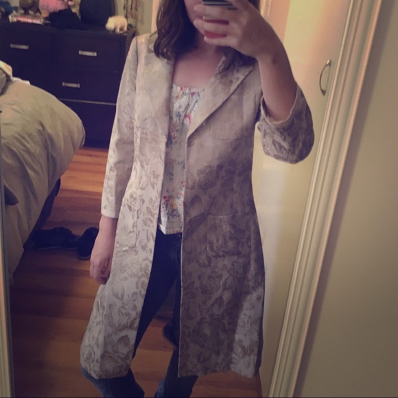 French designer coat. Size 8.