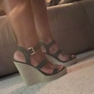 Charlotte Russe Wedges (NEVER WORN)