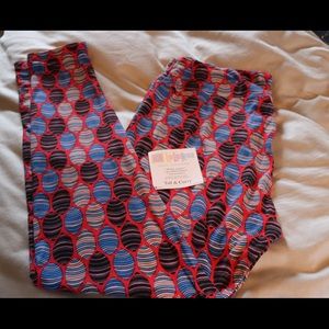 Lularoe TC leggings EUC